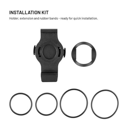 Suport Bicicleta Fixed pentru Garmin Watch 22mm / Edge Computer, Negru