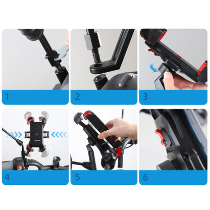 Suport Bicicleta Joyroom JR-ZS288-m, 4.7inch - 7inch, Negru