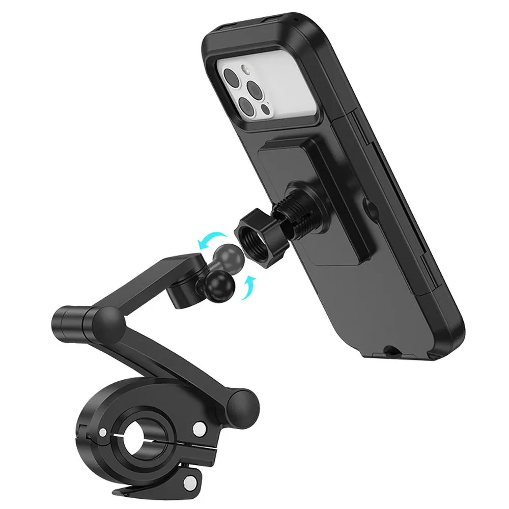 Suport Bicicleta Motocicleta HOCO CA101, 4.5inch - 7inch, Negru