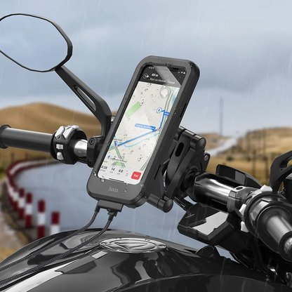 Suport Bicicleta Motocicleta HOCO CA101, 4.5inch - 7inch, Negru
