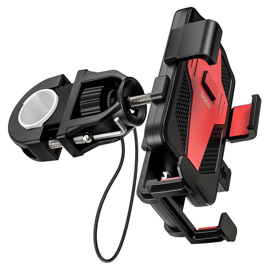 Suport Bicicleta Motocicleta HOCO CA73, 4.5inch - 7inch, Negru Rosu