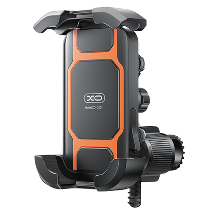 Suport Bicicleta Motocicleta XO Design C201, 4.5inch - 7inch, Negru Portocaliu