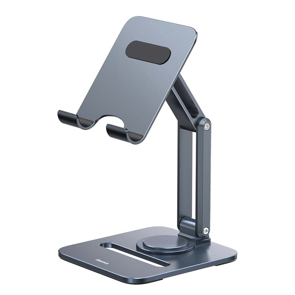 Suport Birou Baseus Biaxial pentru Telefon / Tableta, Universal, Gri Inchis B10431801811-00