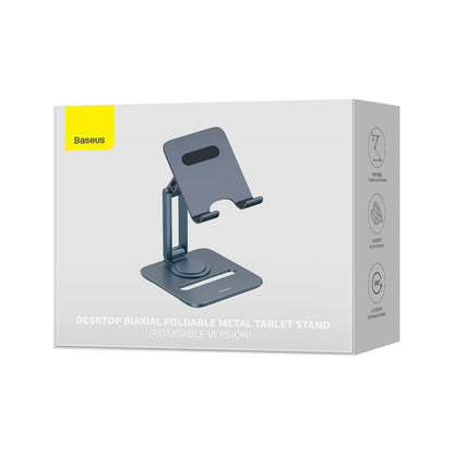 Suport Birou Baseus Biaxial pentru Telefon / Tableta, Universal, Gri Inchis B10431801811-00