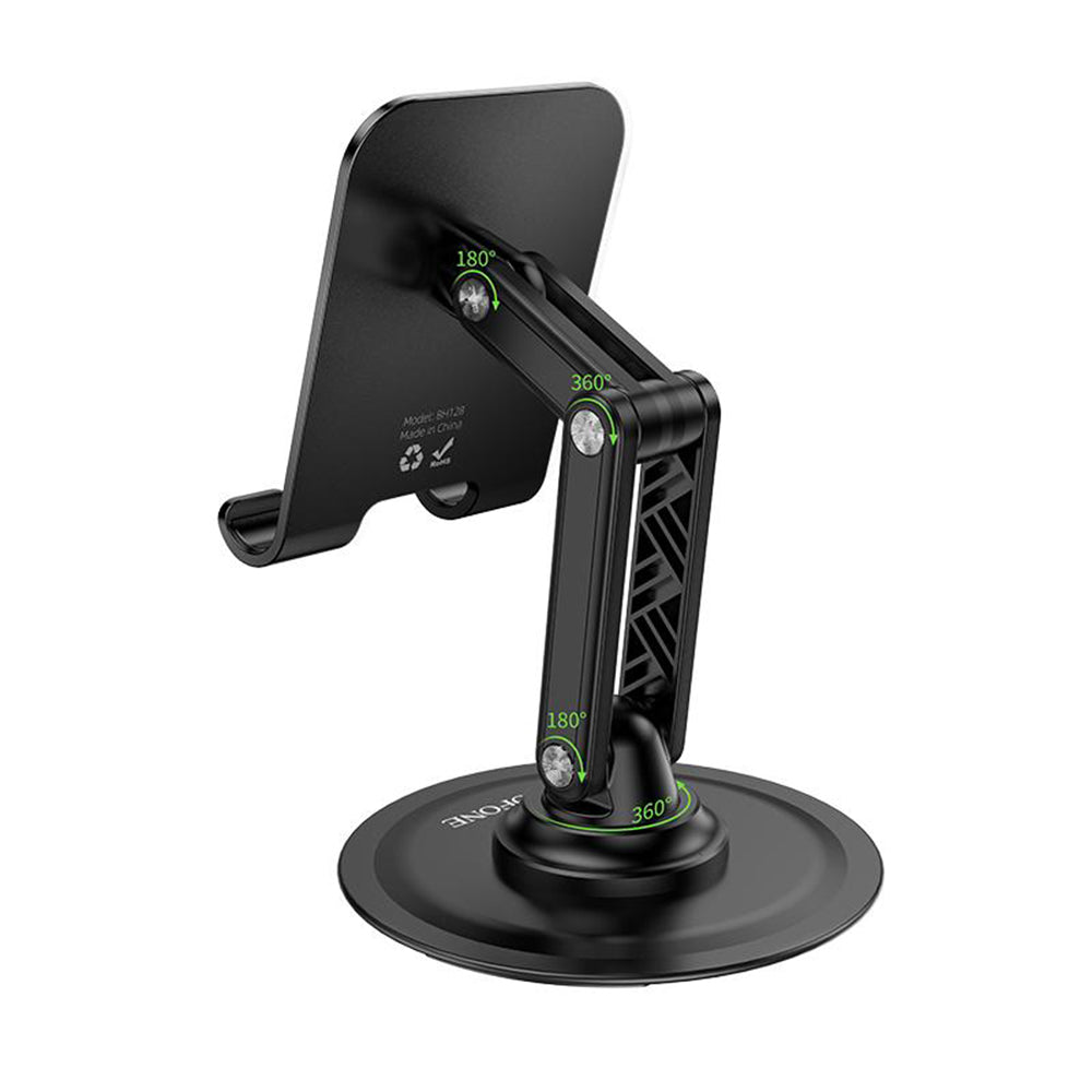 Suport Birou Borofone BH128 Admirado, 4.5inch - 7inch, Negru