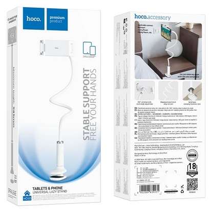 Suport Birou HOCO HD10, Universal, Alb