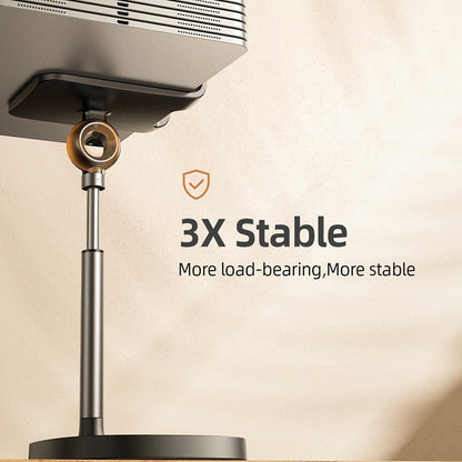 Suport Birou Lisen Mechanical pentru Telefon / Tableta, 4inch - 10inch, Negru YL0421030004