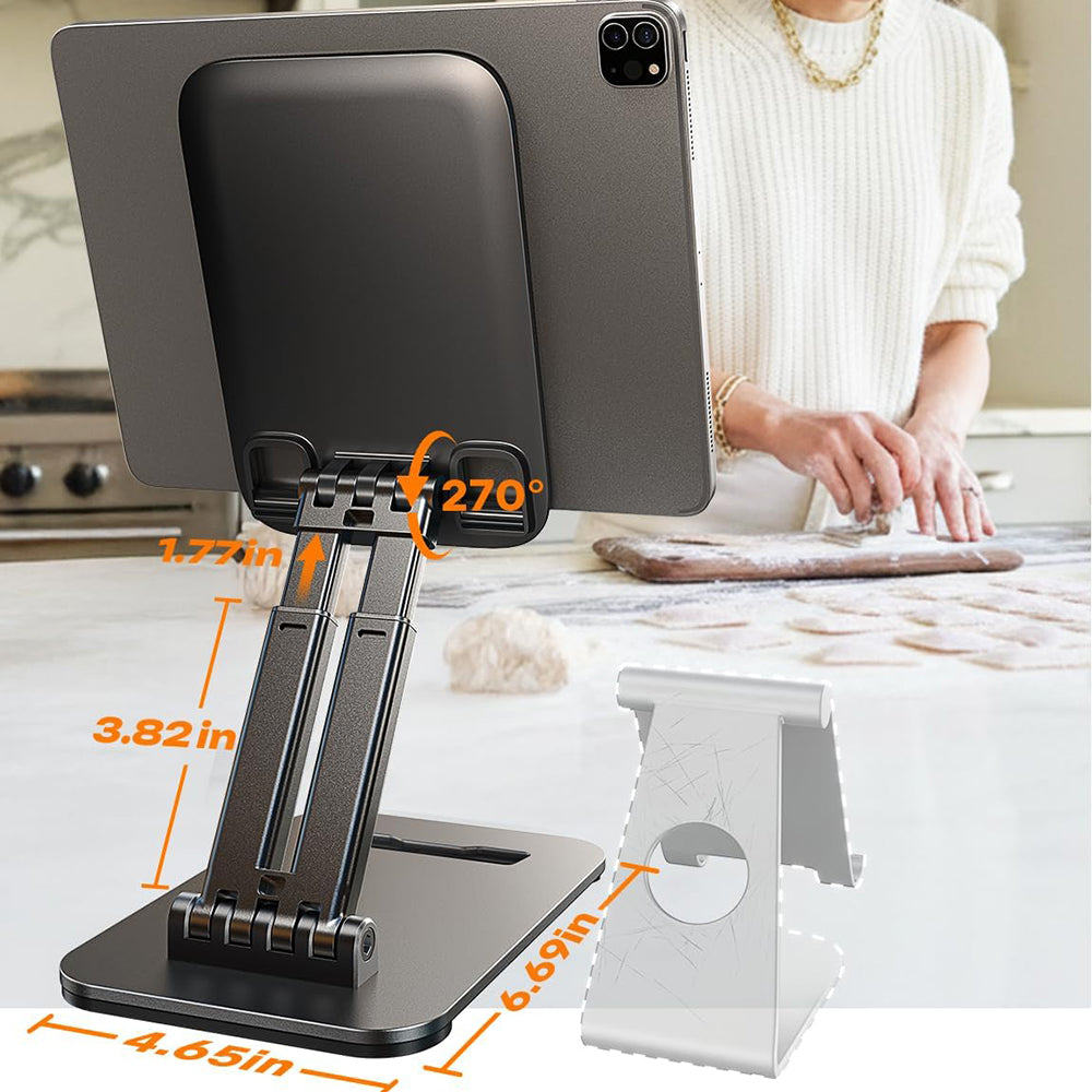 Suport Birou Lisen pentru Telefon / Tableta, 4inch - 15.9inch, Negru YL0424080007