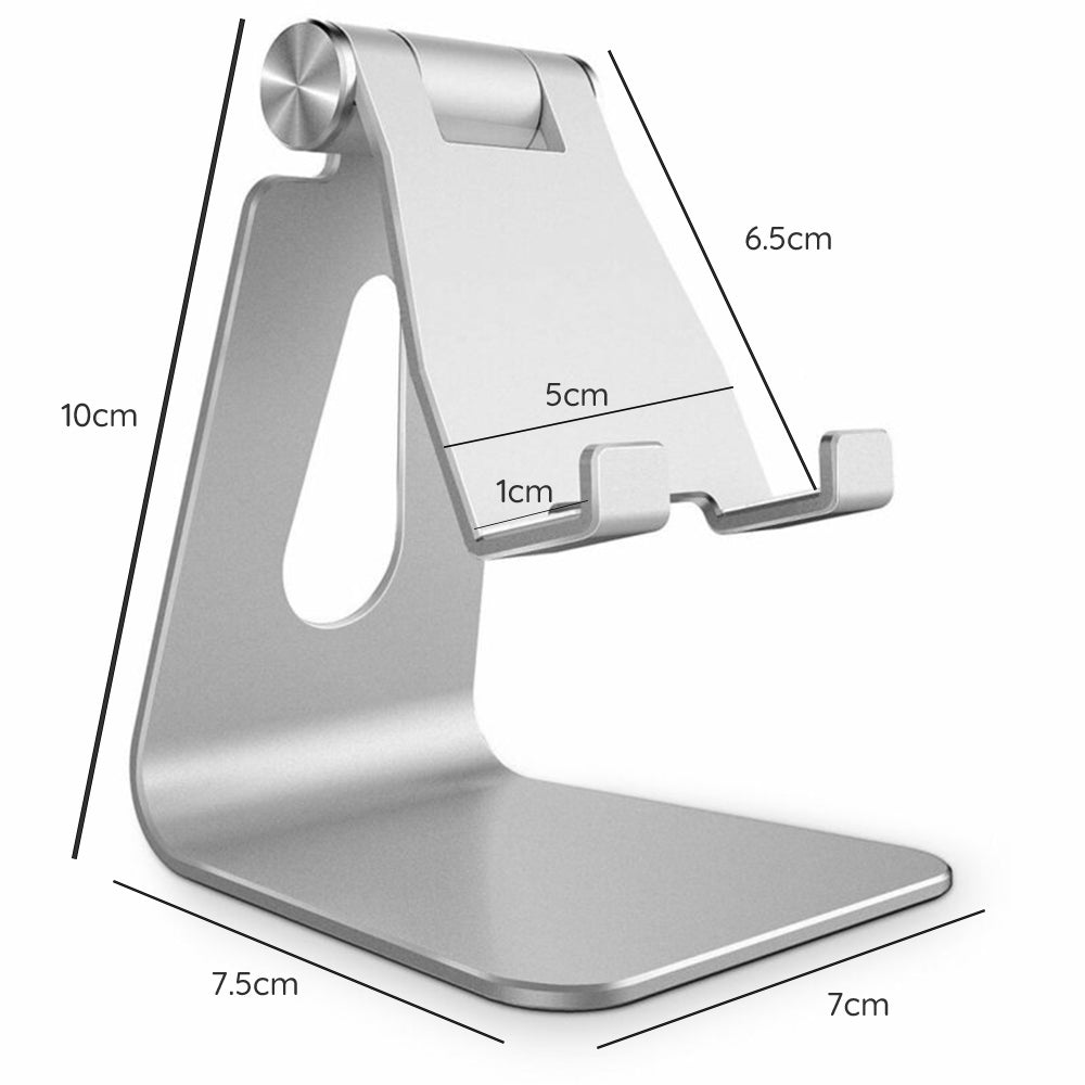 Suport Birou Techsuit Z4a, Universal, Argintiu