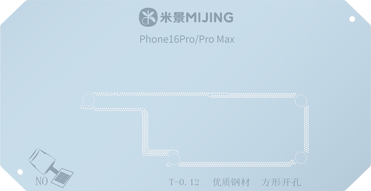 Suport de Lucru Reballing Mijing Z20 pentru Apple iPhone 16 Series