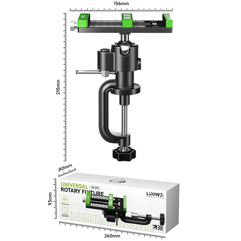 Suport de Lucru PCB OEM LW-319, Negru