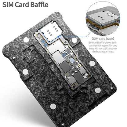 Suport de Lucru PCB QIANLI Magnetic pentru Apple iPhone 15 Series