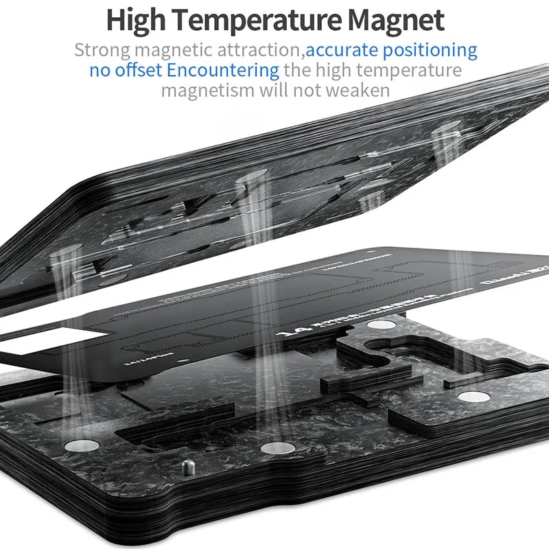 Suport de Lucru PCB QIANLI Magnetic pentru Apple iPhone 15 Series