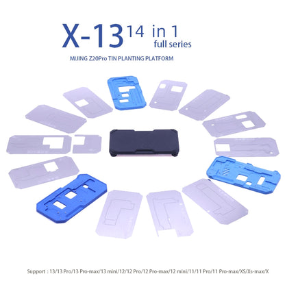 Suport de Lucru Reballing Mijing Z20 Pro pentru Apple iPhone X - 13 Pro Max Series