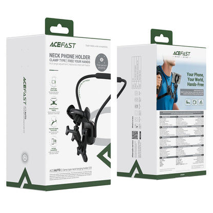 Suport de Gat Acefast E33, Universal, Negru
