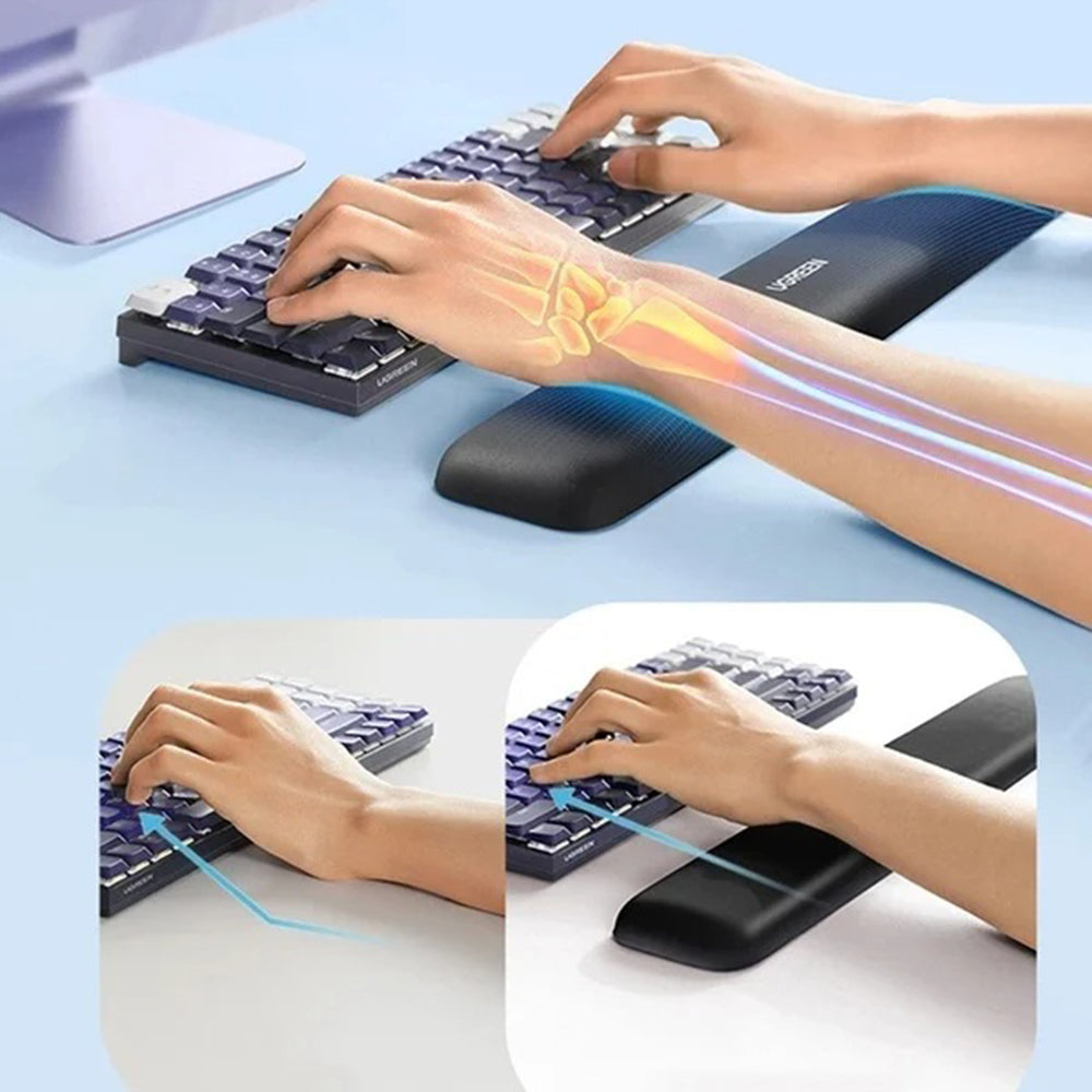 Suport Incheietura Mana pentru Tastatura UGREEN LP669 (25248), 435mm x 70mm, Negru