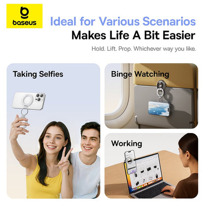 Suport Inel Baseus MagPro 3, Alb S0TY002131