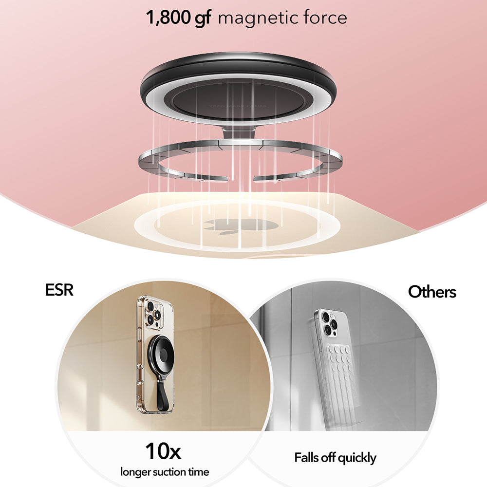 Suport Inel ESR HaloLock, Negru