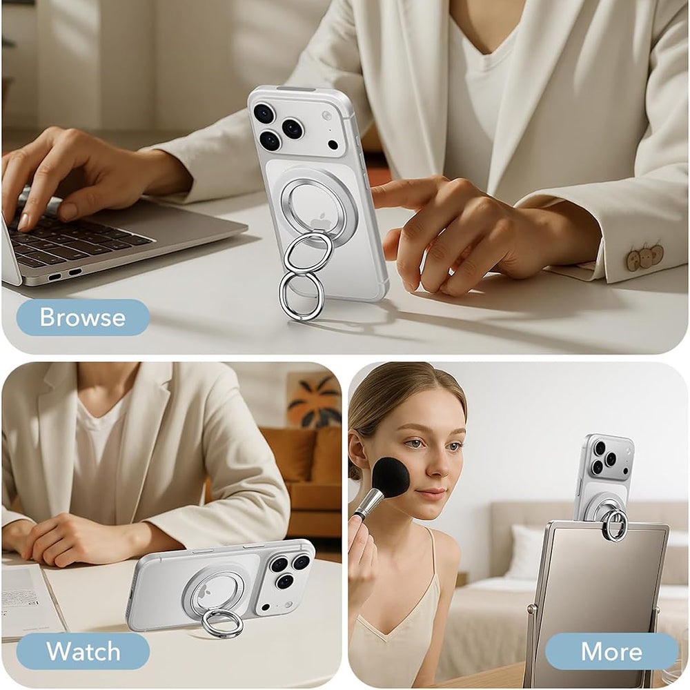 Suport Inel ESR HaloLock, Alb