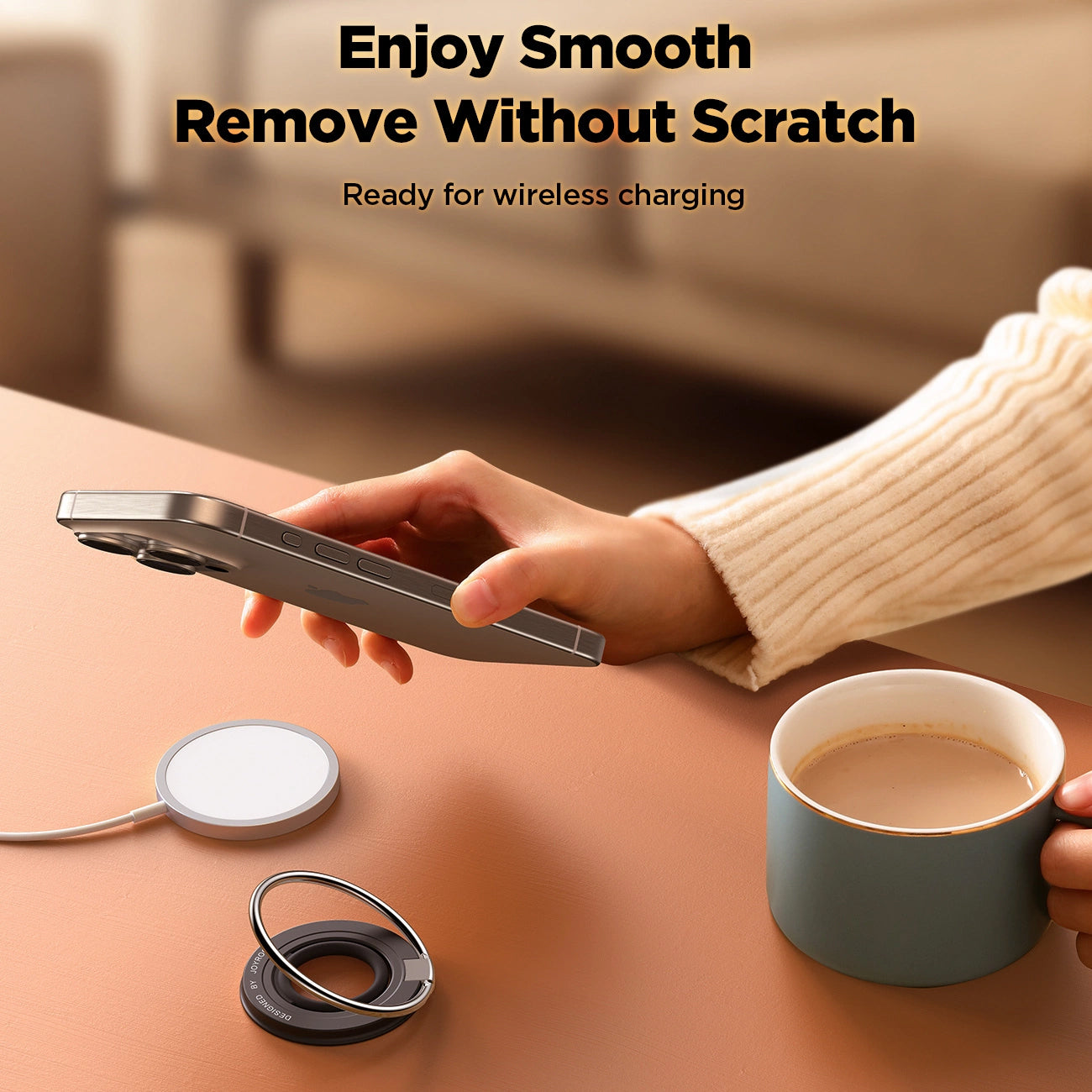 Suport Inel Joyroom JR-ZS383, Universal, Negru