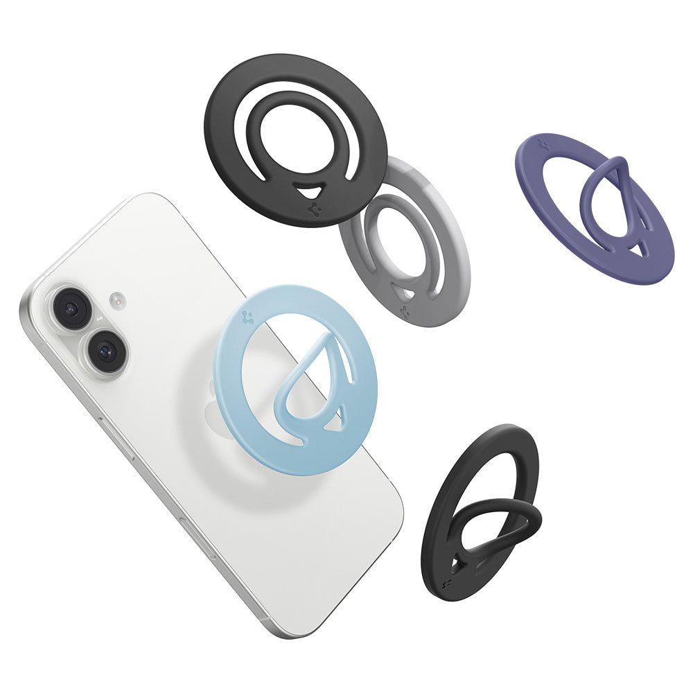 Suport Inel Spigen Dual Pop, Universal, Albastru AMP11368