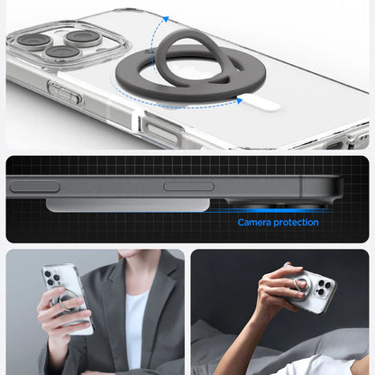 Suport Inel Spigen Dual Pop, Universal, Albastru AMP11368