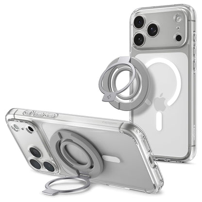Suport Inel Spigen Dual Pop Mag S, Universal, Gri AMP11736