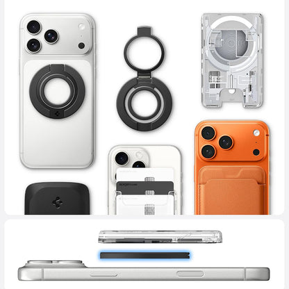 Suport Inel Spigen Dual Pop Mag S, Universal, Gri AMP11736