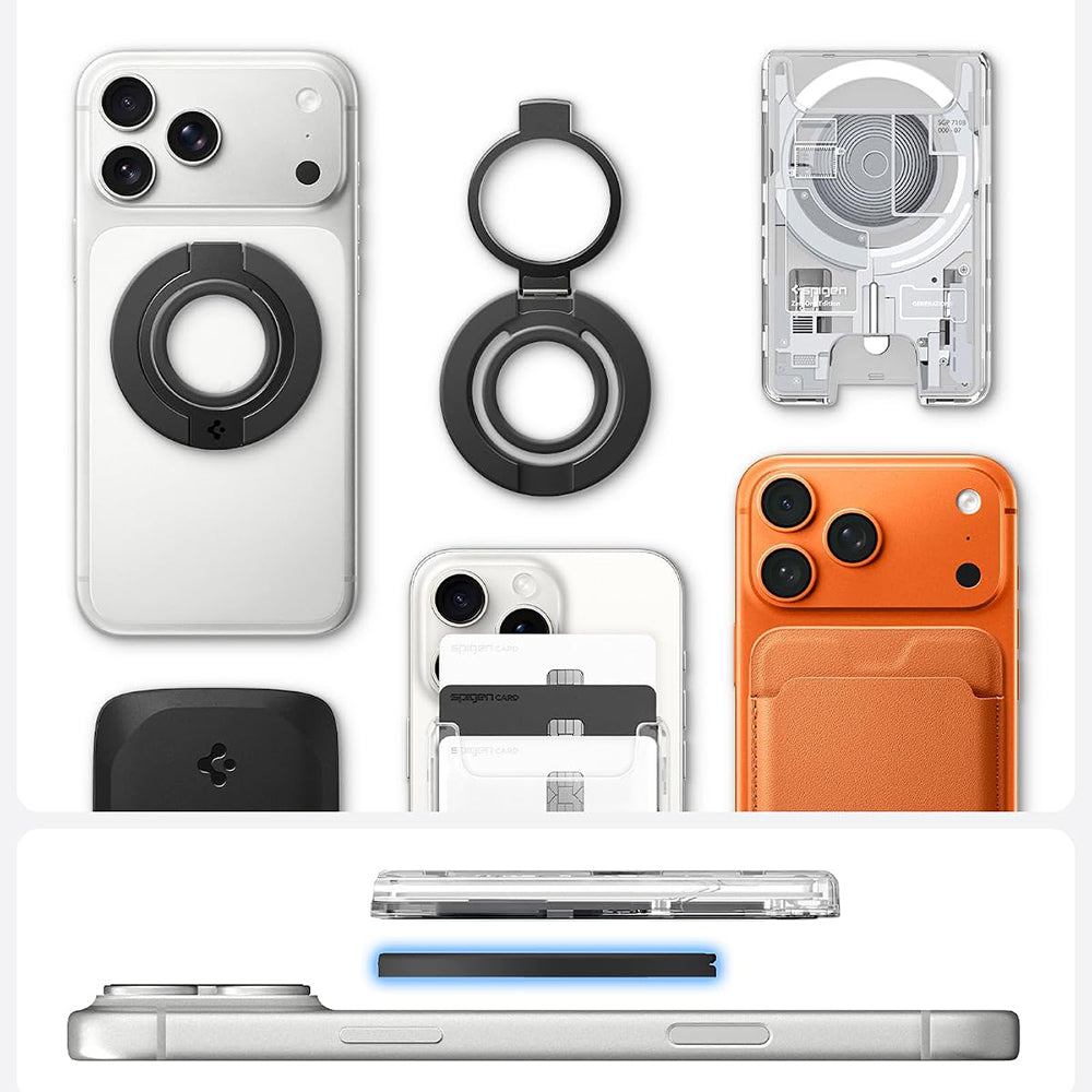 Suport Inel Spigen Dual Pop Mag S, Universal, Negru AMP11735