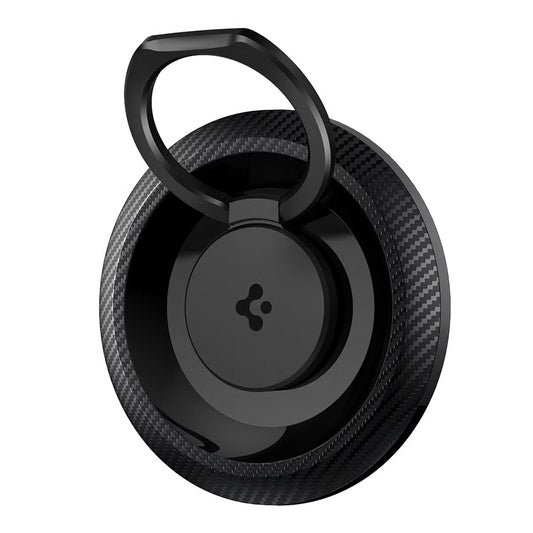 Suport Inel Spigen O-Mag OM100 Carbon, Universal, Negru AMP05505