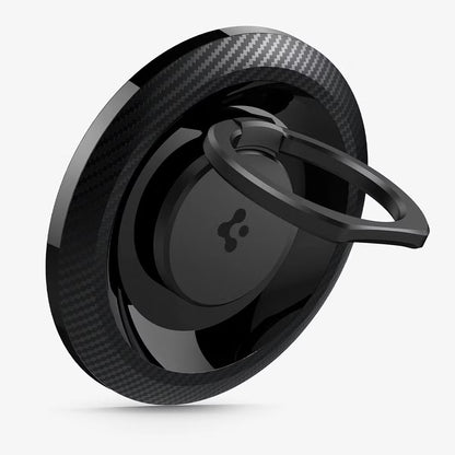 Suport Inel Spigen O-Mag OM100 Carbon, Universal, Negru AMP05505