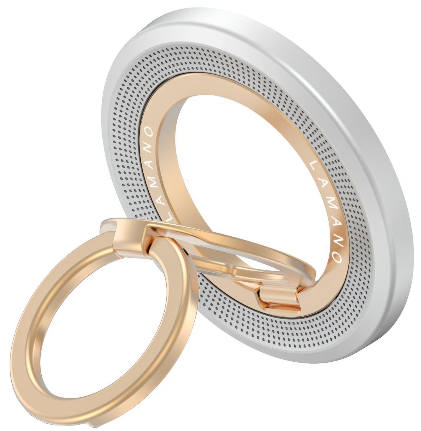 Suport Inel Tech-Protect MMR700 Lamano, Universal, Argintiu Auriu