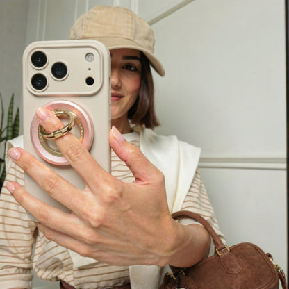 Suport Inel Tech-Protect MMR700 Lamano, Universal, Roz Auriu