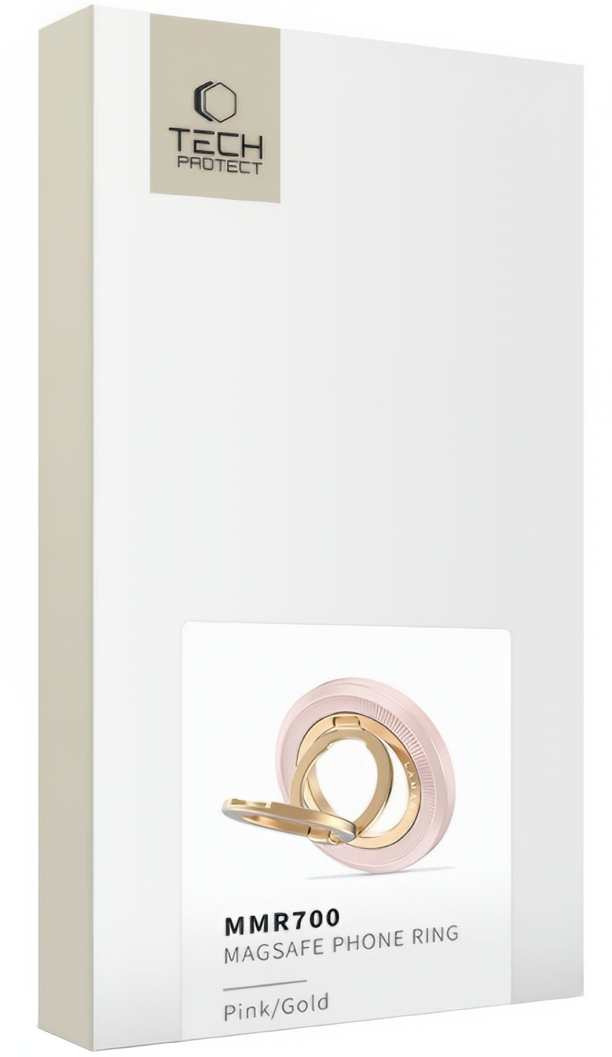 Suport Inel Tech-Protect MMR700 Lamano, Universal, Roz Auriu