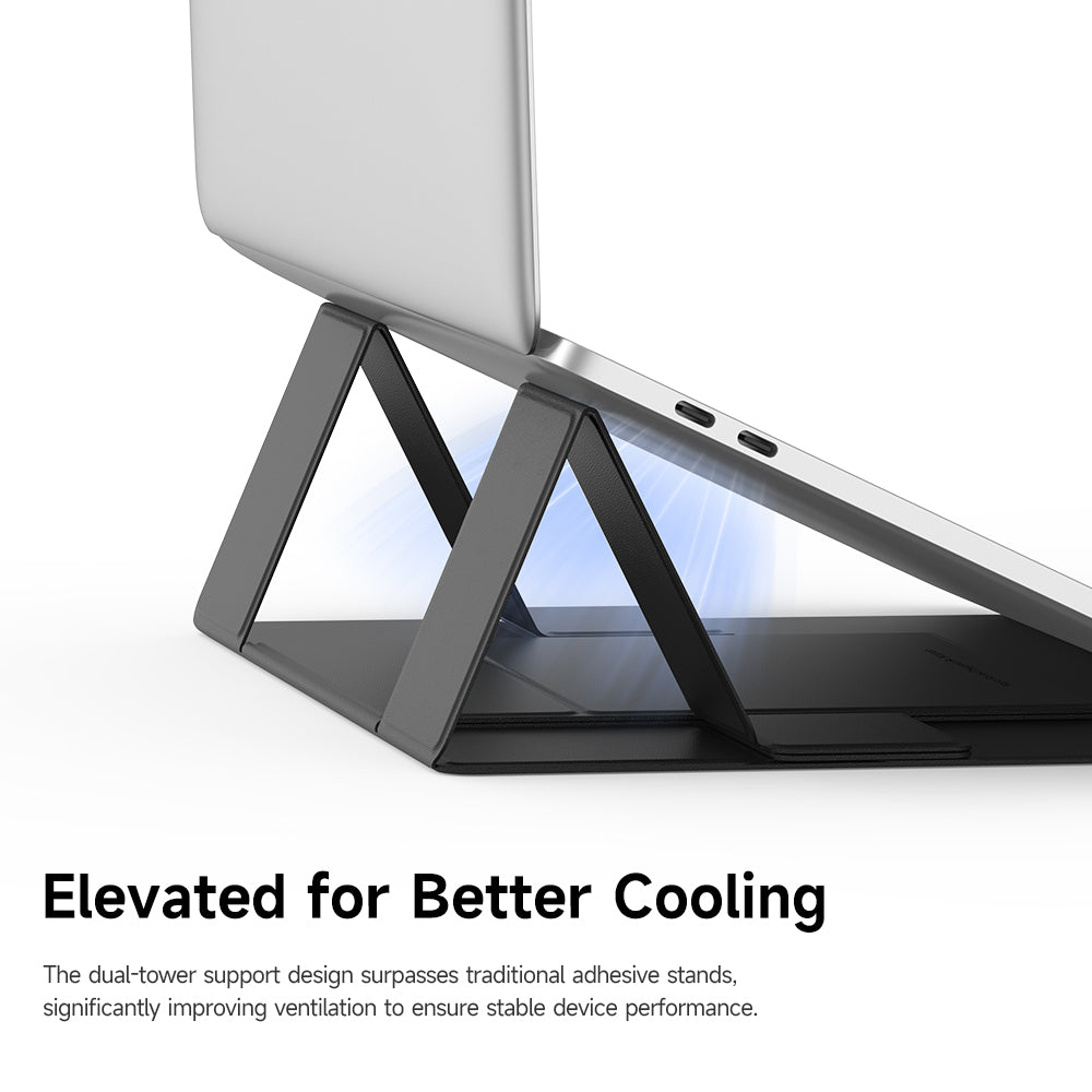 Suport McDodo FS-8020 Napa pentru Laptop 11inch - 16inch, Negru