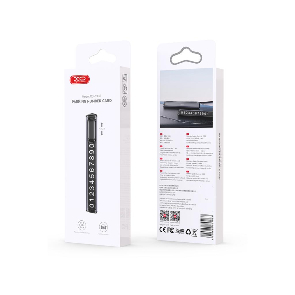 Suport Numar Telefon Auto XO Design C138
