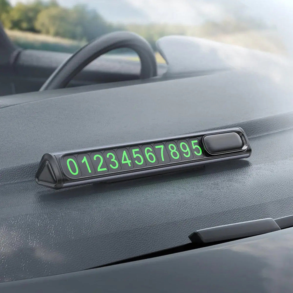 Suport Numar Telefon Auto Borofone FC3 Ronny