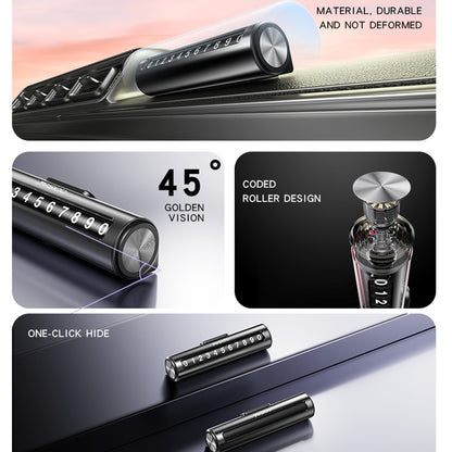 Suport Numar Telefon Auto Yesido C202, Negru