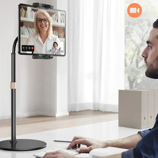 Suport Birou Lisen pentru Telefon / Tableta, 4.7inch - 12.9inch, Negru YL0420050002