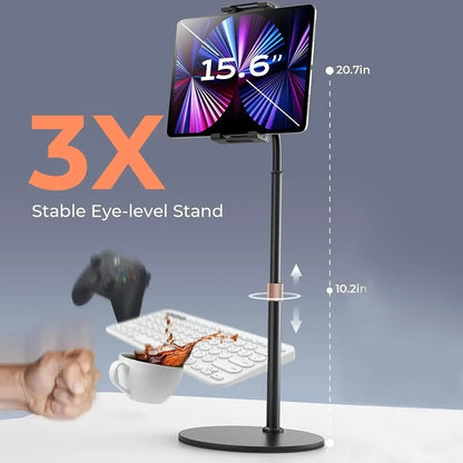 Suport Birou Lisen pentru Telefon / Tableta, 4.7inch - 12.9inch, Negru YL0420050002