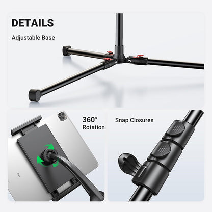 Suport Podea UGREEN LP585 pentru Telefon / Tableta, Universal, Negru