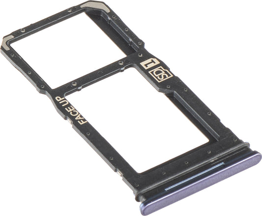 Suport SIM - Card Motorola Moto G67, Gri (Pantone Arctic Seal), Service Pack S948E99065