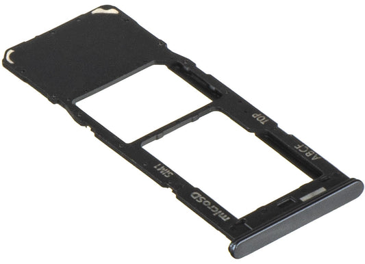 Suport SIM - Card Samsung Galaxy A23 5G A236 / A23 A235, Single SIM, Negru