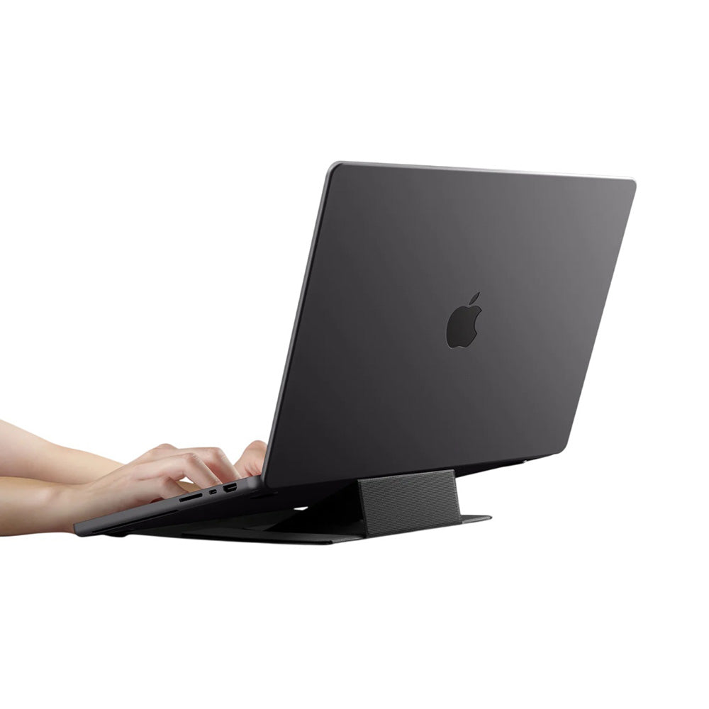 Suport Spigen Slim Fold LD201-S8 pentru Laptop max. 16inch, Negru AMP11117