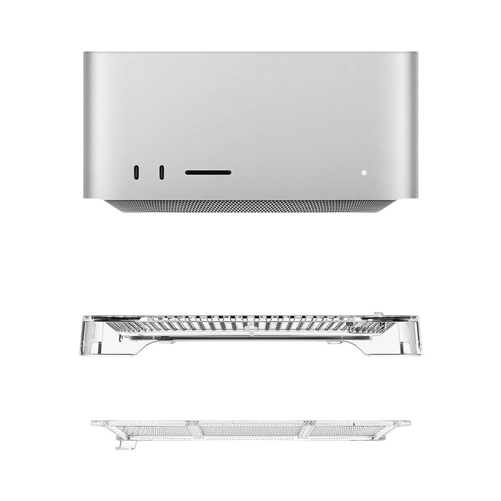 Suport Spigen LD202 pentru Apple Mac Studio, Transparent AMP04796