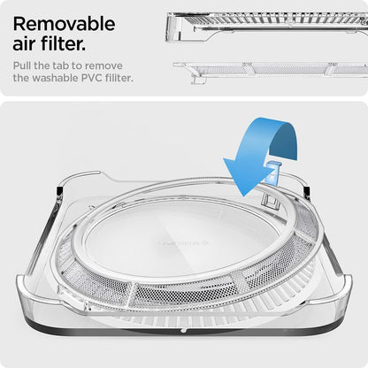 Suport Spigen LD202 pentru Apple Mac Studio, Transparent AMP04796