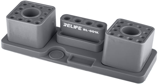 Suport Surubelnite Relife RL-001K, Gri