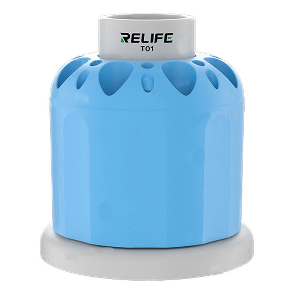 Suport Surubelnite Relife T01, Rotativ, Albastru