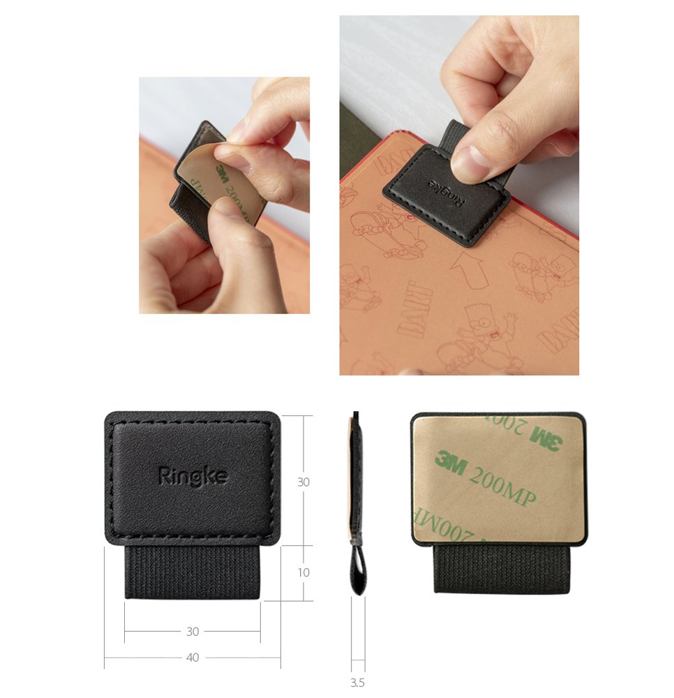 Suport Touch Pen Ringke, Negru