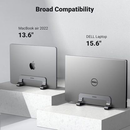 Suport Vertical UGREEN LP258 (29277) pentru Laptop cu grosime 12mm - 26mm, Argintiu